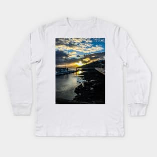 Lanzarote Sunset Kids Long Sleeve T-Shirt